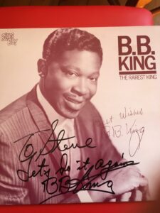BB King Autograph