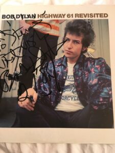Bob Dylan 1986 Autograph
