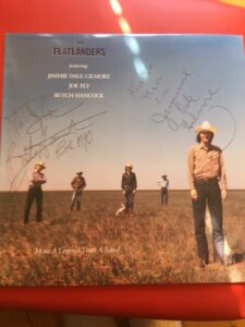 Flatlanders Autograph